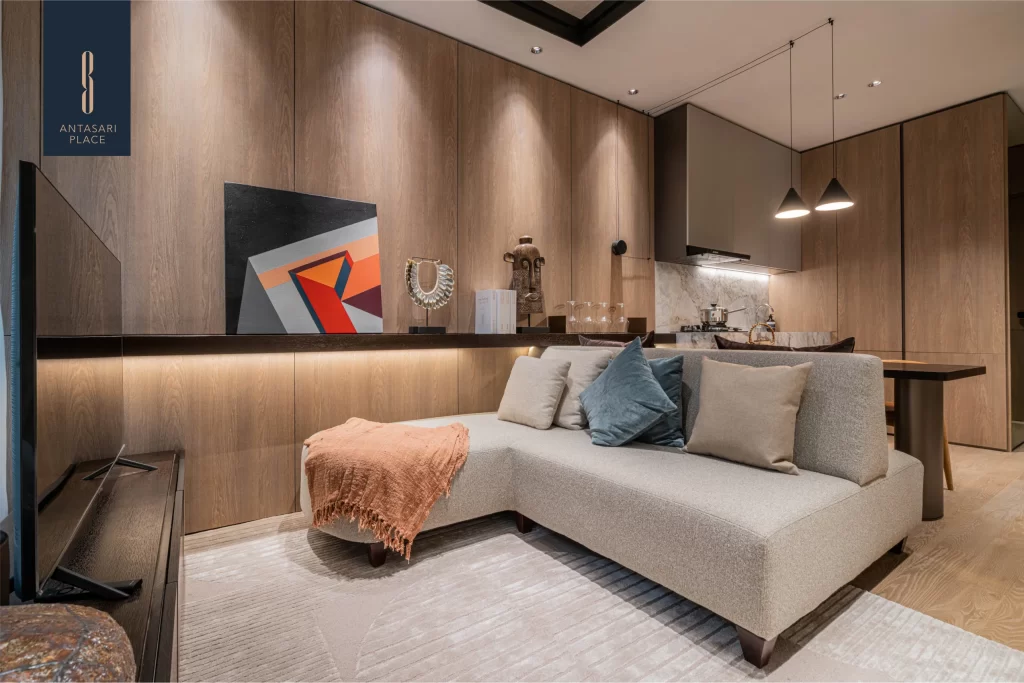 denah arsitektur apartemen