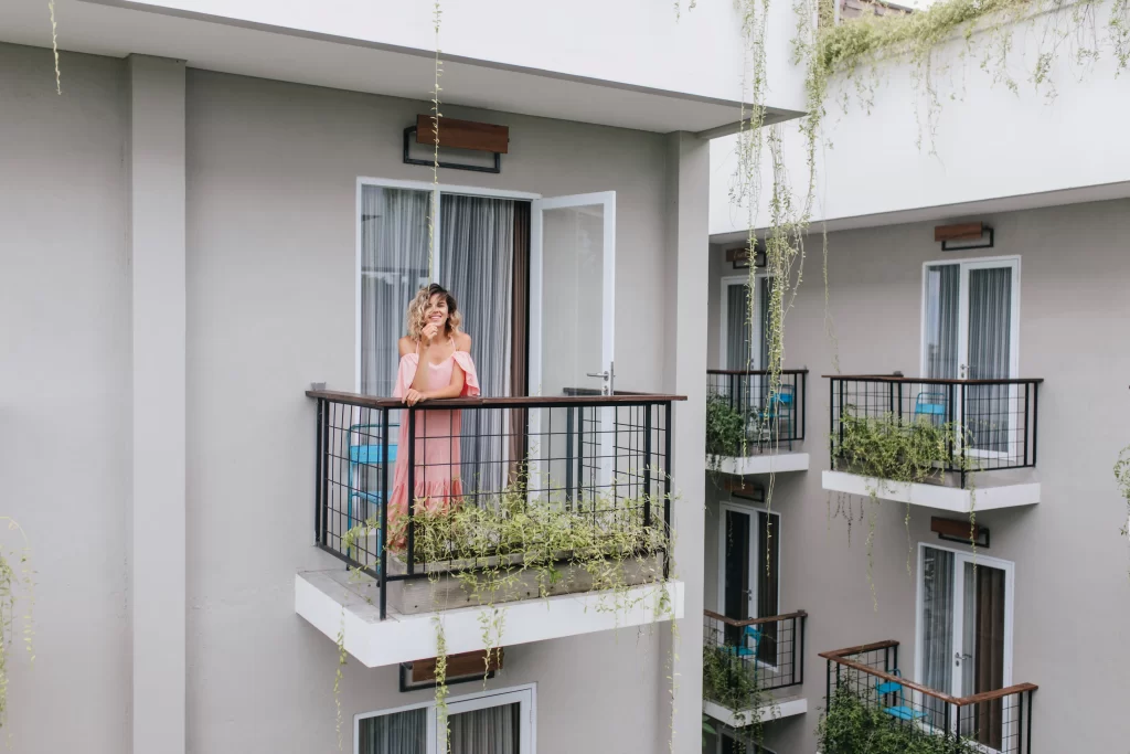 desain balkon apartemen
