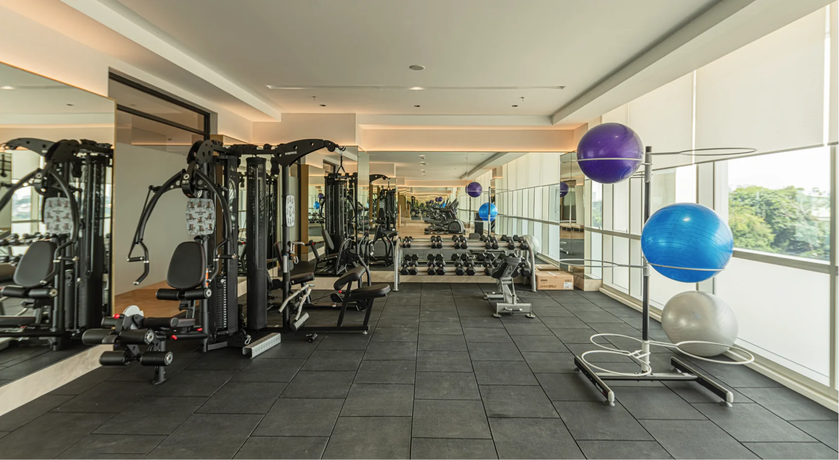 Outdoor & Indoor Gym