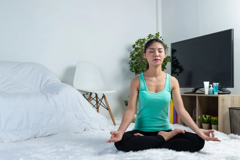 meditasi di apartemen